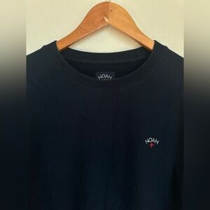 Noah classic crewneck‎ sweatshirt Navy size XL